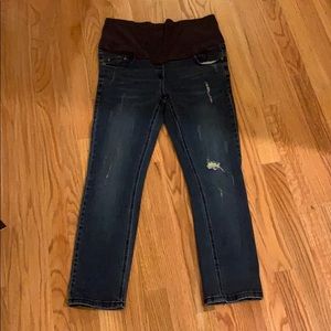 Stretchy jeans for maternity